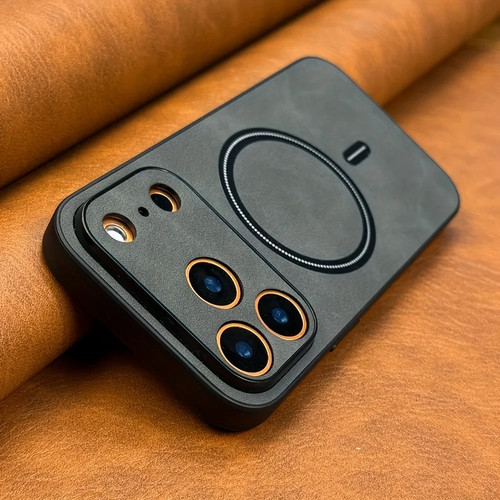Magsafe leather shockproof - magsafe,