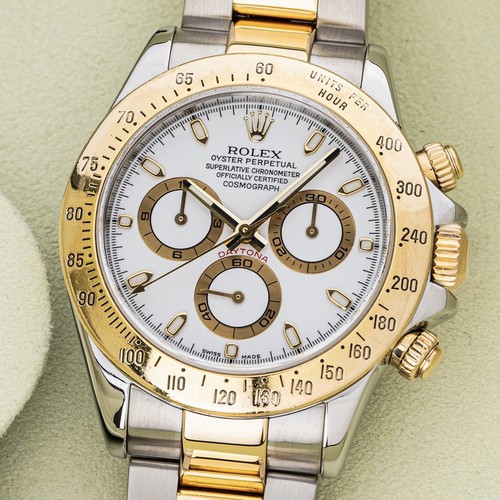 Rolex daytona steel 18k - daytona, &