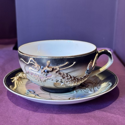 Japanese moriage dragonware - japanese,
