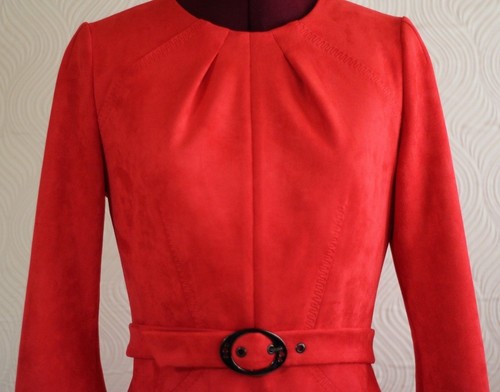 Red dress couture - dress,, design
