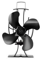 Vonhaus 4 Blade Wood Log Stove