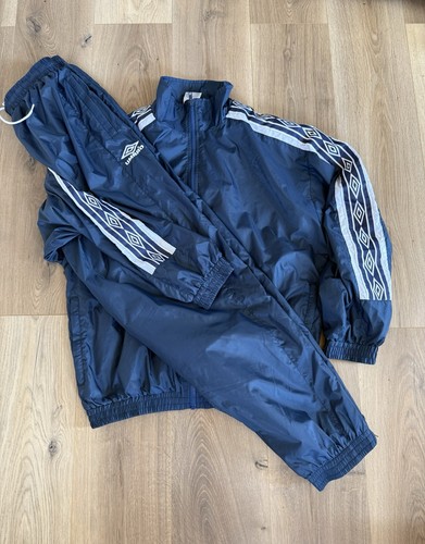 Mens vtg umbro nylon navy - mens,