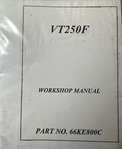 Honda vt250f genuine - honda,