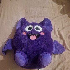 Tesco Purple Bat Soft Toy