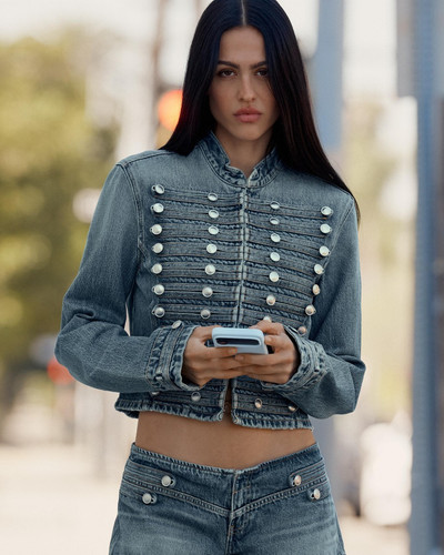 Zara trf fitted denim jacket - zara,