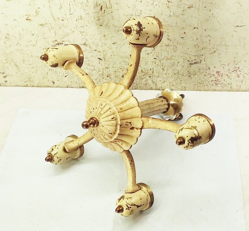 Vtg antique cast iron arm - cast, 5