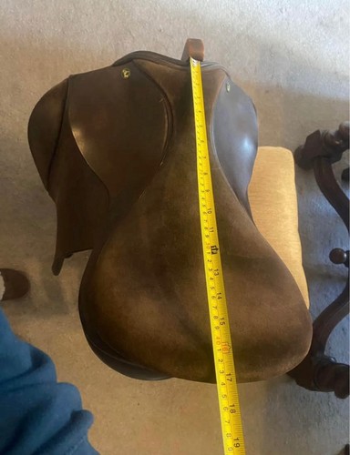 Ideal half suade saddle - ideal,