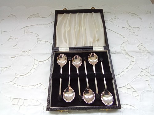 Silverplated set coffee - silverplated,