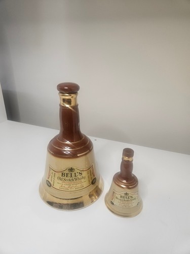 Bells whisky decanters vintage