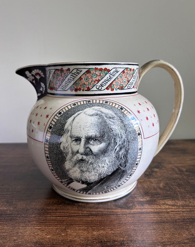 Wedgewood transferware pitcher