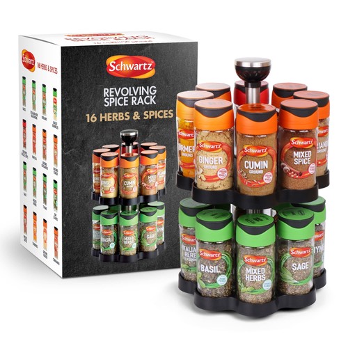 Schwartz rotating spice - schwartz, rack