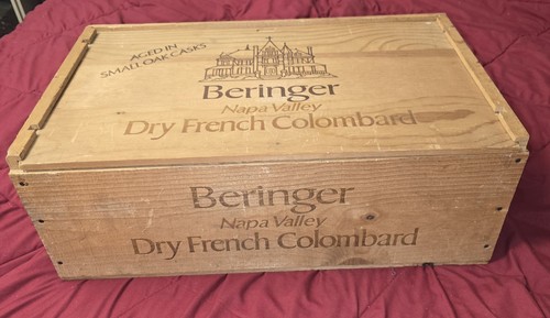 1981 beringer colombard wooden - beringer,