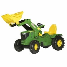 Genuine John Deere 6210R Pedal Tractor & Loader ride on Christmas Birthday Gift