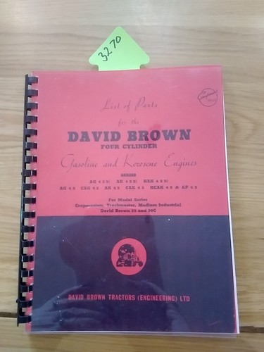 David brown four - four, cylinder