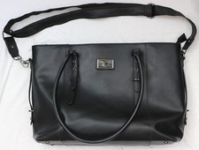 MOSISO Black PU Leather 17.3"