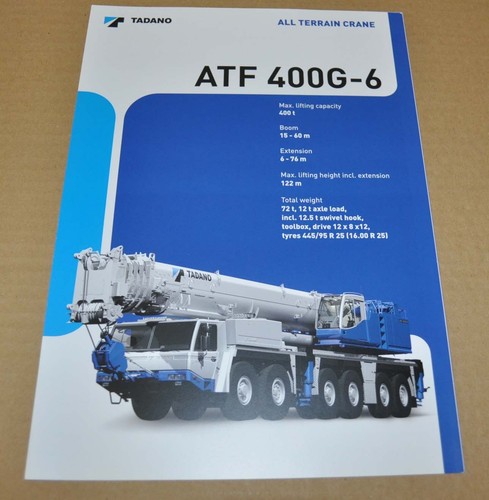 Tadano atf 400g truck - truck, crane