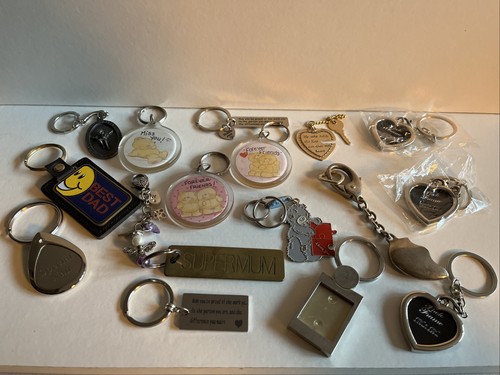 Joblot keyrings forever - keyrings,