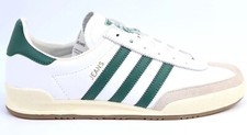 Adidas Jeans Originals Mens Leather Shoes Trainers 7 - 11   White Green   BB7440