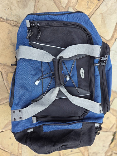 Samsonite blue grey large - &,