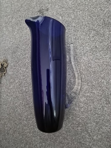 Mid century cobalt blue glass - century,