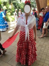 Spanish flamenco dress ladies