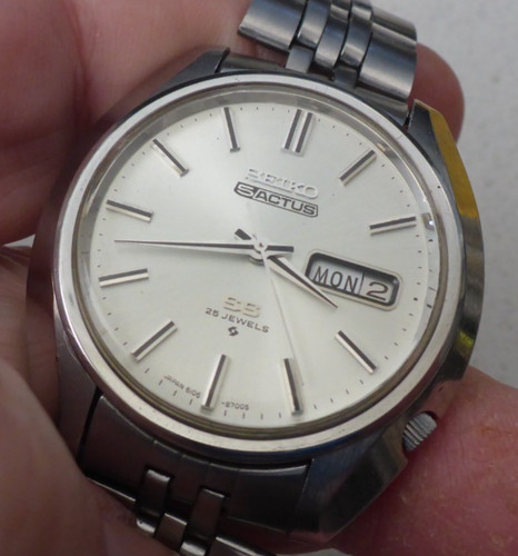 Seiko 5actus vintage gents - seiko, ss,