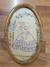 Vintage Embroidered Crinoline