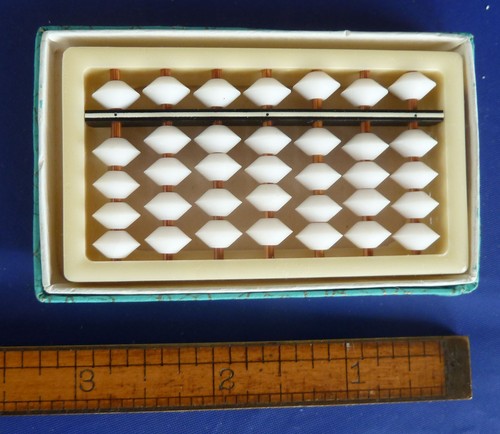 Vintage miniature toy - vintage, abacus
