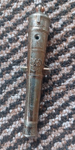 Vintage miniature brass - vintage, cannon