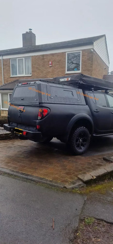 Heavy duty rear - canopy, hardtop