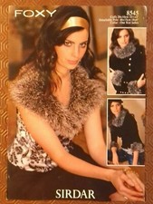 Knitting Pattern - Sirdar Lady's Accessories, Foxy, 8545 (201933)