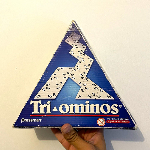 Pressman tri ominos - tri-ominos, strategy