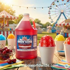 Carnival King 1 Gallon Snow