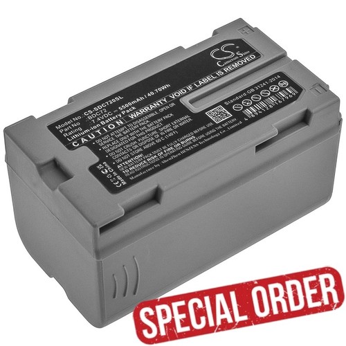 Battery for topcon total - for, rc-5,