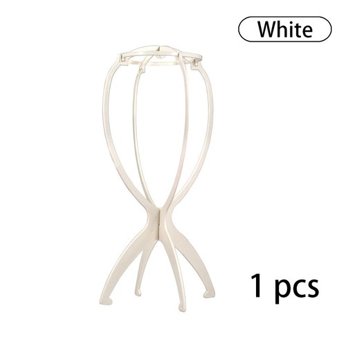 Black wig display stand - black,