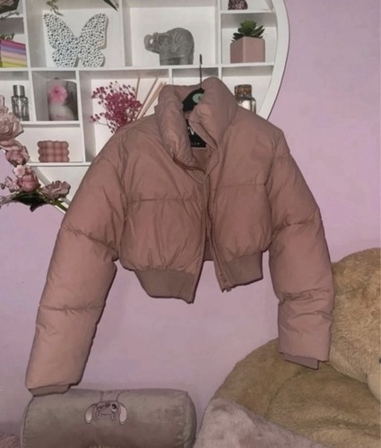 Zara rose pink - puffer, coat