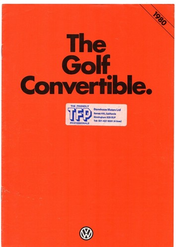 Volkswagen golf convertible - volkswagen,