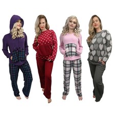 Womens Pyjamas Pjs Warm Plus