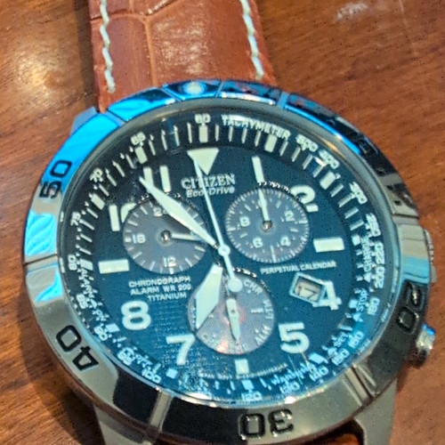 Citizen eco drive chronograph - eco-drive,