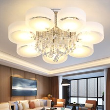 RGB LED Ceiling Light Crystal