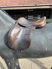 Falcon brown leather saddle