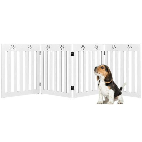 Costway panels folding pet - costway,