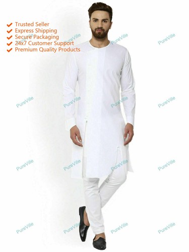 Mens kurta cotton - mens, clothing