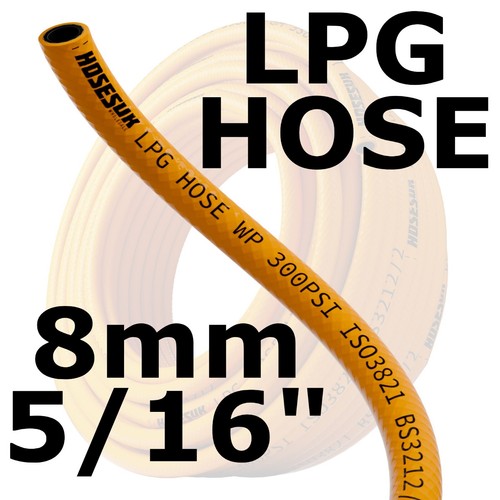 Lpg hose pipe 8mm - hose,