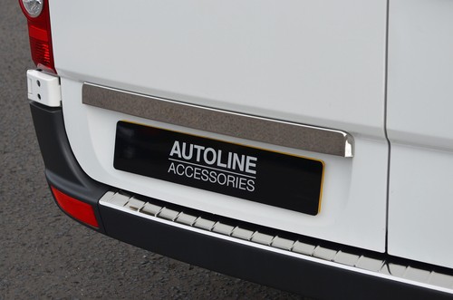 Chrome rear door handle cover - chrome,