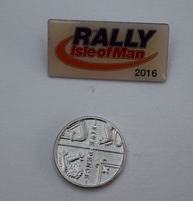 Rally Isle of Man Lapel Pin Badge 2016