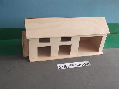 Large wooden model - wooden, farm