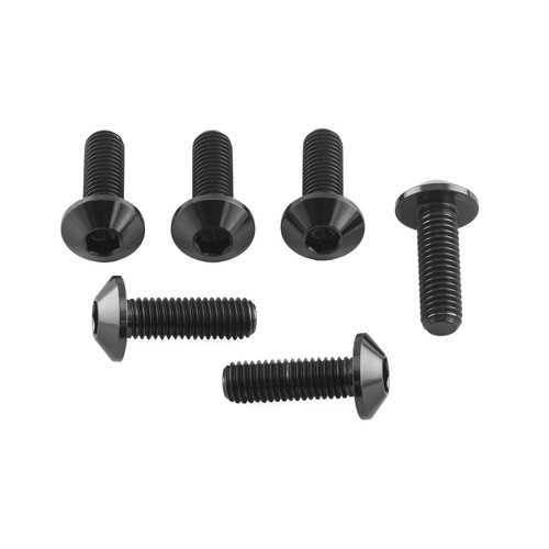 Titanium disc bolts black - titanium,