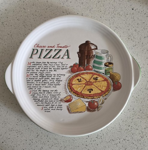 Rayware pizza plate with - pizza,