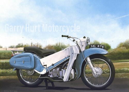 Velocette motorcycle a3 - le,